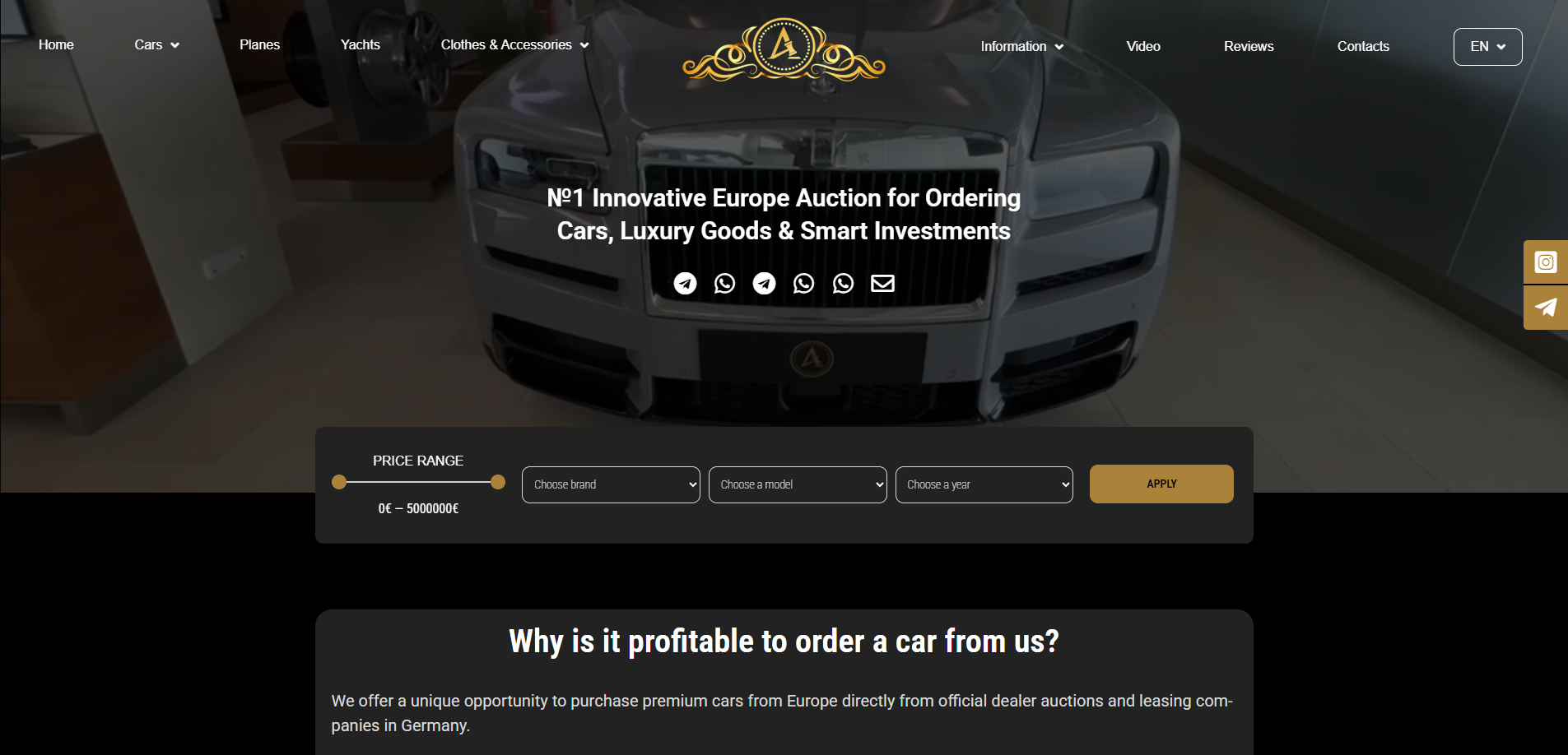 1euro.auction: A Platform Redefining the Way We Buy Cars, Luxury Goods, and Investment Assets